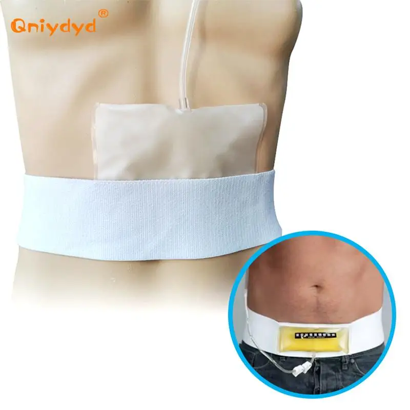 1PC Abdominal Dialysis Belt Adjustable Stretchy Drain Belt for Peritoneal Women Men Patients