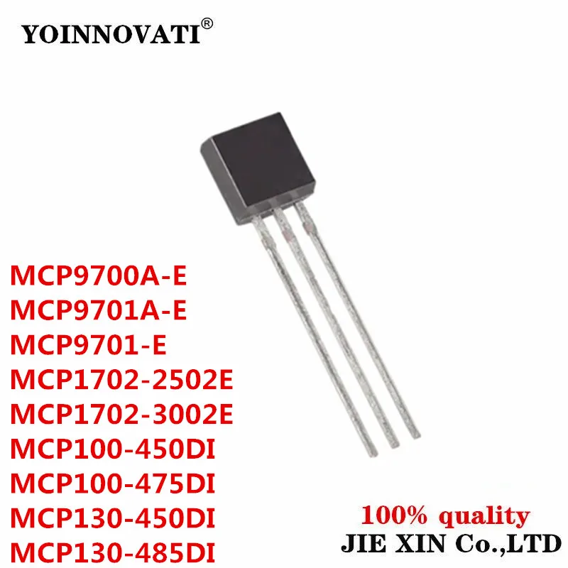 10Pcs New MCP100-450DI MCP100-475DI MCP130-450DI MCP130-485DI MCP1702 2502E 3002E MCP9700A-E MCP9701A-E MCP9701-E 92 module IC