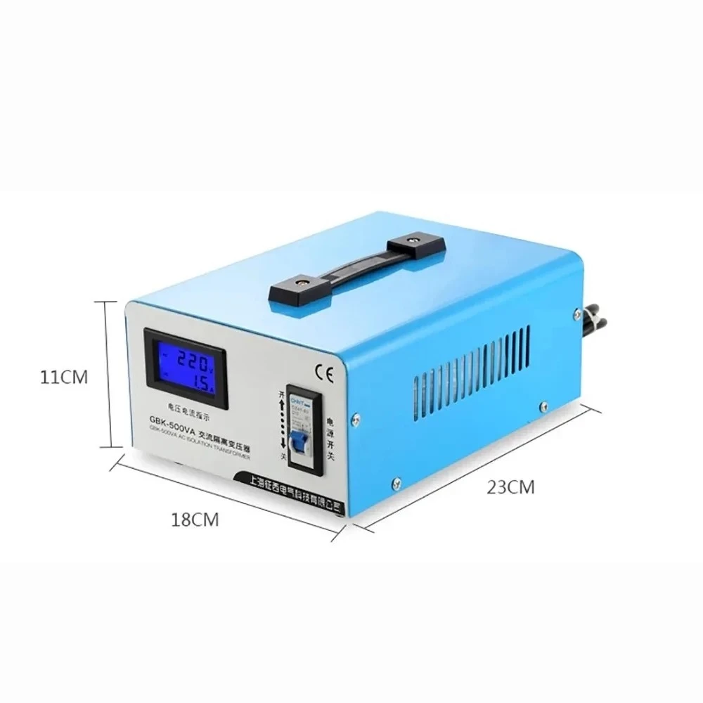1000VA AC Ring Isolation Transformer Audio Safety Isolated Power Converter Anti-interference 220V To 220V Transformer 1000W