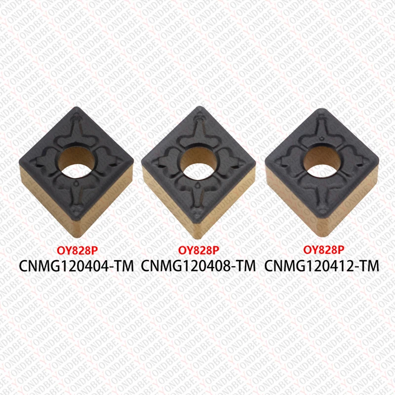 BEYOND Inserts en carbure, CNMG 120404 120408, CNMG120404, CNMG120408, MQ MS, HS MA HA CQ TM, Ο515m, 0,818p, Υ828p, OY313K OY838H , CNC