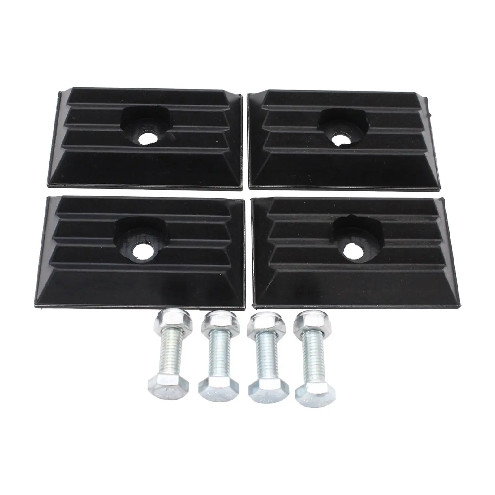

4Pcs 1362685080 Steel Mounting Hardware Easy Installation Rear Suspension Leaf Spring Pads for Citroen Jumper Relay 2006-