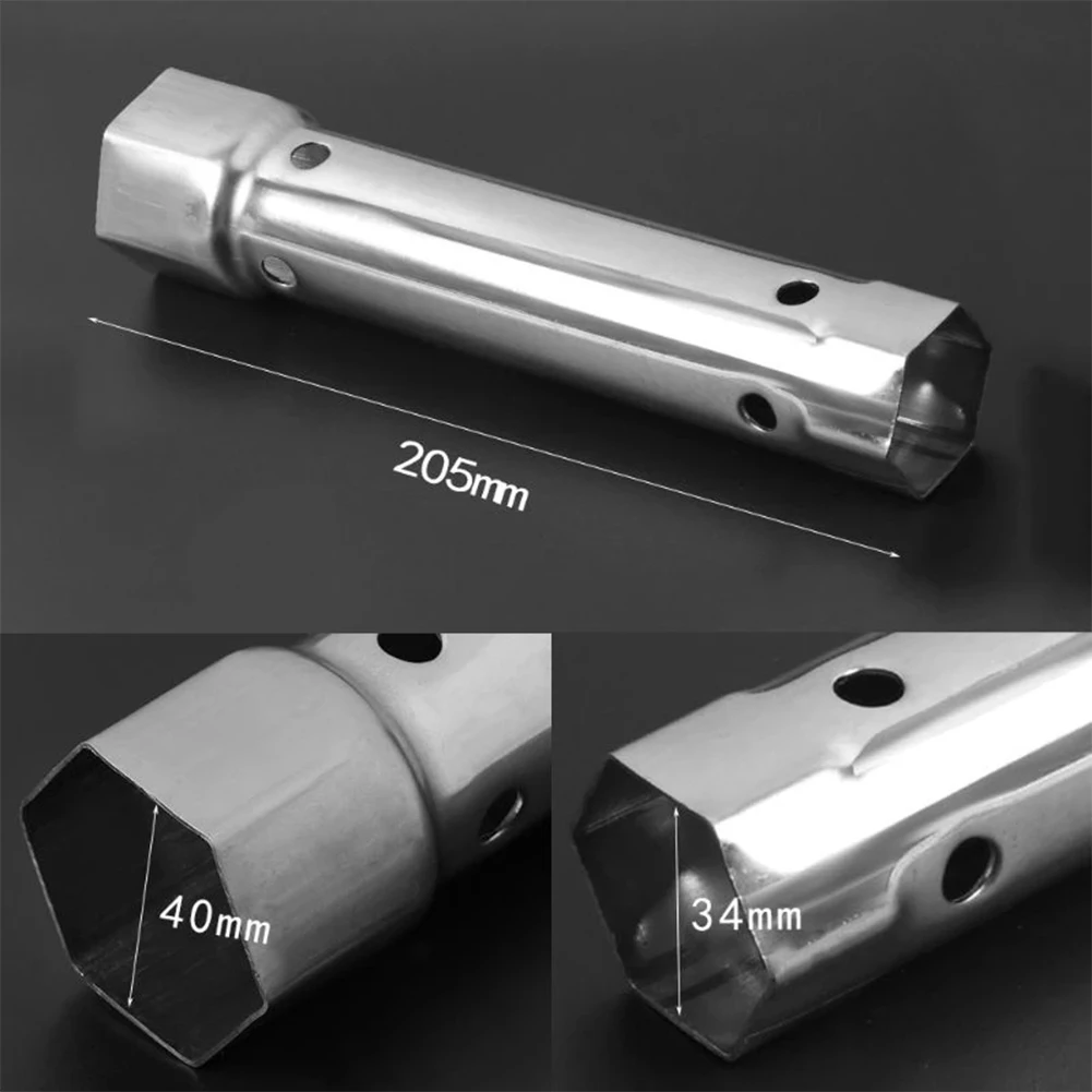 Imagem -02 - Encanamento Hexagonal Torque Socket Key Faucet Wrench Spanner Key Anel Tubo Toque Manutenção Ferramentas de Reparação Manuais 34 mm 40 mm Pcs