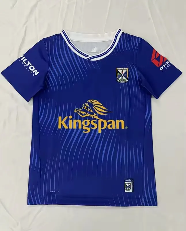Домашняя майка Cavan GAA. Мужская майка для регби 2024. Размер: S-3XL. Размер детского трикотажа: 16--26 (печать имени и номера).