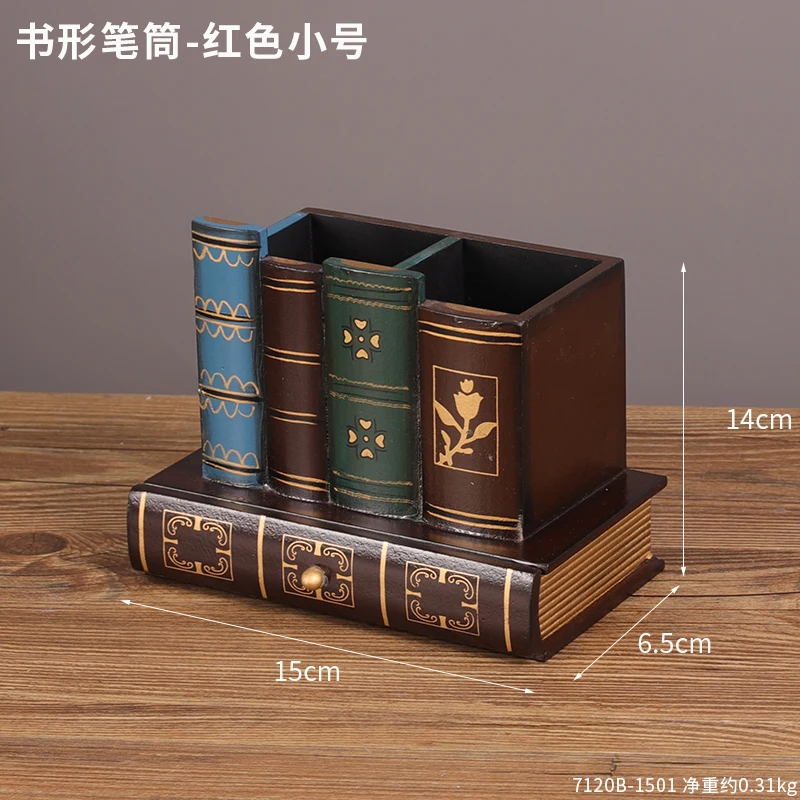 Pencil Pencil Vase Decoration Light Luxury High-Grade Desktop American Bookstand Children'S Study Desk Storage Box Gift - Aliexpress Deal