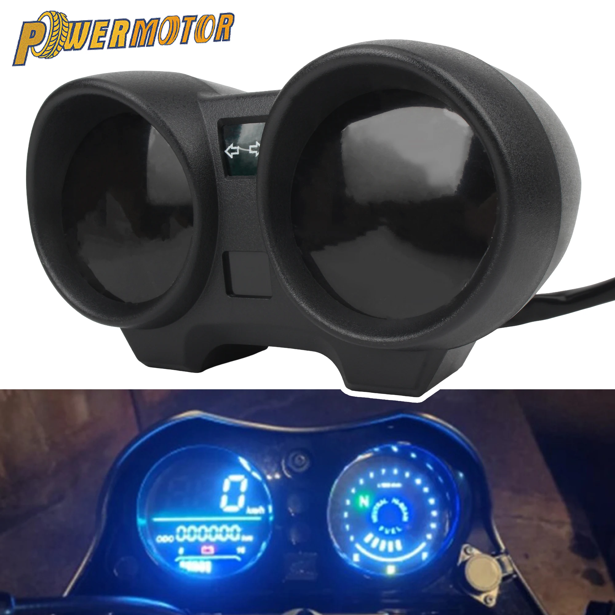 

Motorcycle Digital Led Electronic Rpm Motorcycle Speedometer Panel for Titan 150 Honda Cg150 Fan150 Tachometer Odometer Parts