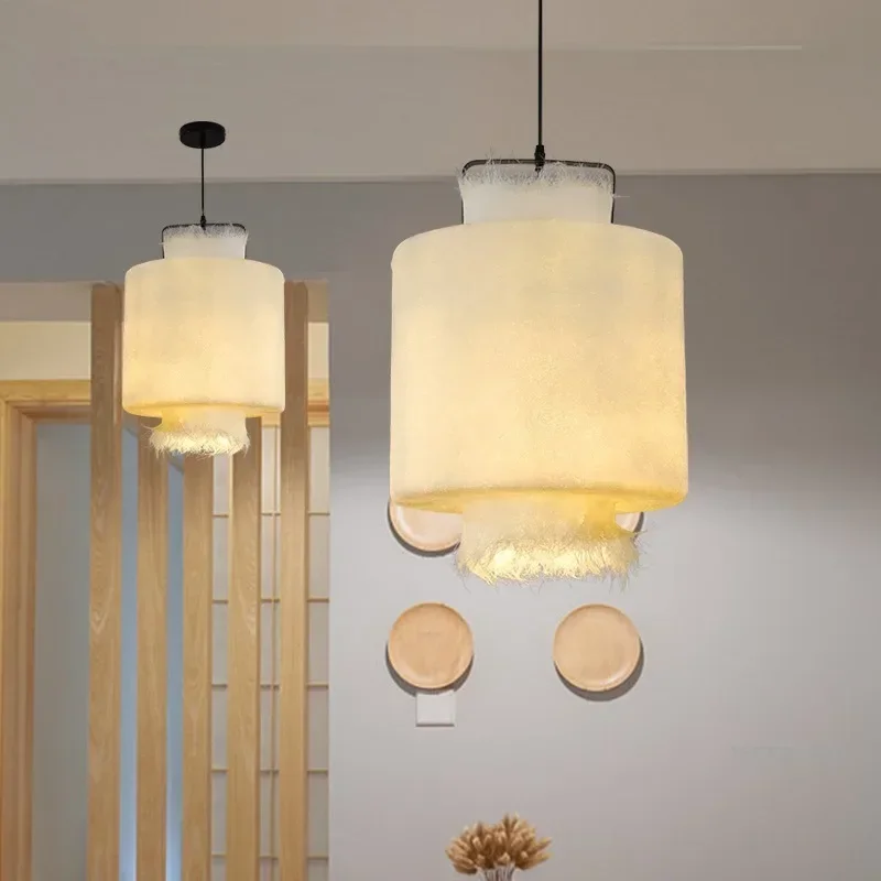 

GHEUVNJ Modern minimalist restaurant lights, creative bar counter pendant lights, outdoor waterproof villa courtyard balcony li