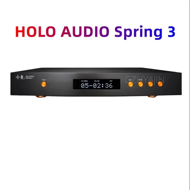 

Latest HOLO Audio, Spring 3, Spring 3, fully discrete R2R decoder DAC, direct resolution DSD