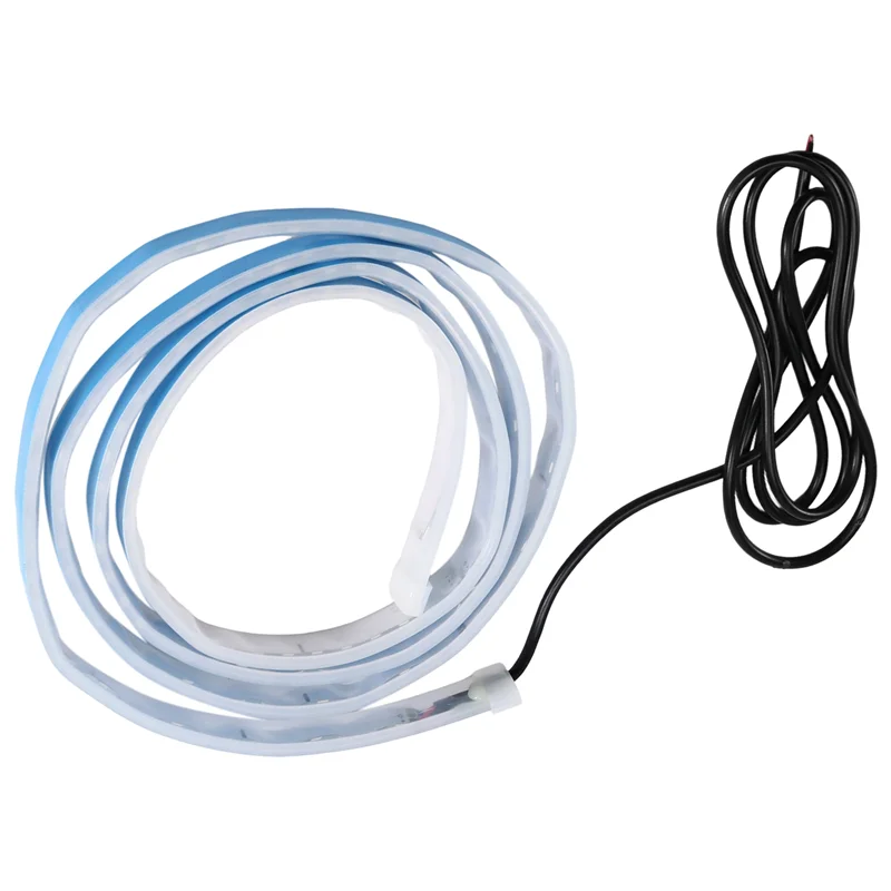 A73X-مقاوم للماء 12 فولت بدء المسح الضوئي الإضاءة القيادة أضواء غطاء السيارة شرائط مصباح لتقوم بها بنفسك النيون اختراق مصباح سيارة بيضاء