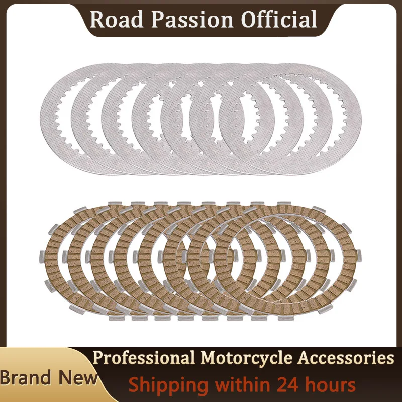 Motorcycle Clutch Friction Plates & Steel Plates For SUZUKI XF650 Freewind 1997-2001 XF 650 21441-31D10-000 21441-31D00-000