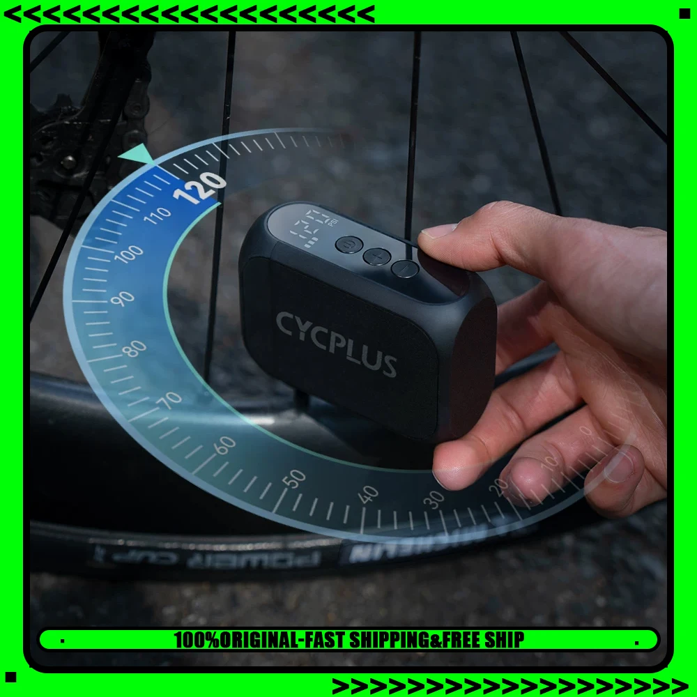 CYCPLUS AS210Max Mini Electric Bicycle Pump Portable High Pressure Smart Tire Inflator