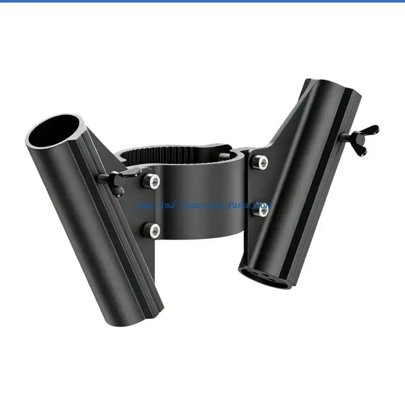 

P9FD Adjustable Vehicle Flag Bracket Having Drain Openings For Outdoor Use