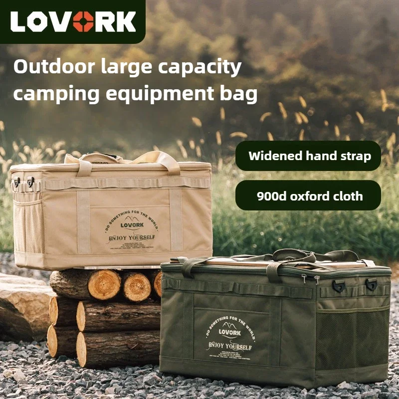 

Outdoor Multifunctional Portable Large Capacity Organizing Storage Bags Camping Equipment Car Camping Picnic Travel Fishing