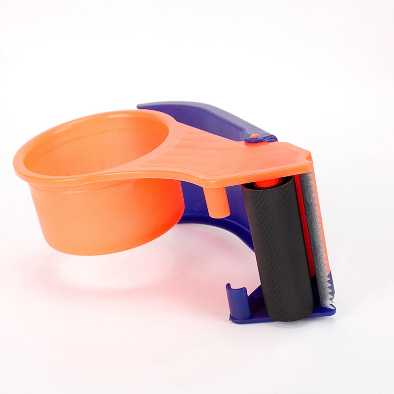 Tape Dispenser Plastic Sealing Packer Packaging Parcel 48MM Width Roller Tape Cutter Sealing Tape Holder Manual Packing Machine