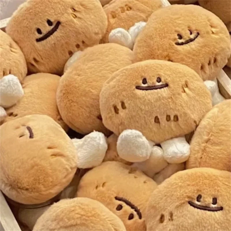 10cm Cute Creative Vegetable Small Potato Plush Toy Keychain Backpack Hanging Decoration Soft Toy Wholesale
