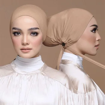 Turban Musulman avec Corde pour Femme, Chapeau Nik, Hijab Is...