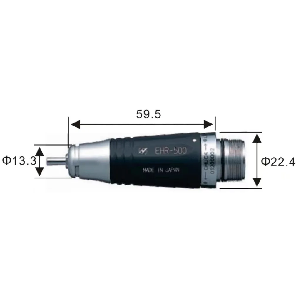 Nakanishi precision parts finishing grinding head EHR-500