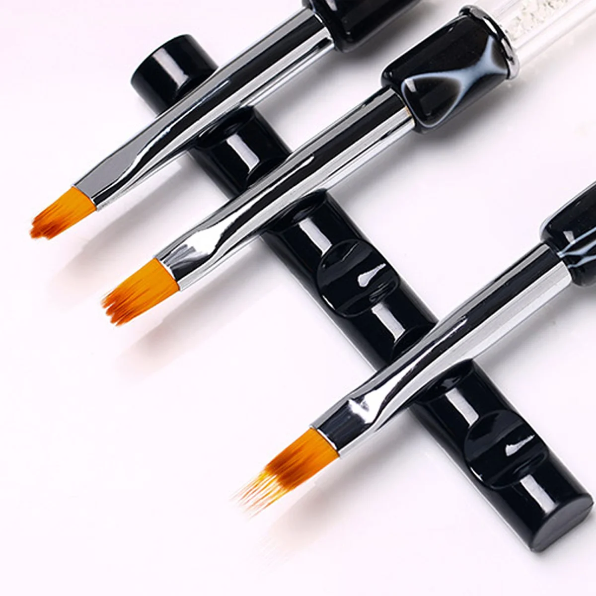 

1Pcs 5 Grids Manicure Pen Holder for Salon Home Use Ultra Convenient Portable Design for Nail Brushes Nail Art Penholder