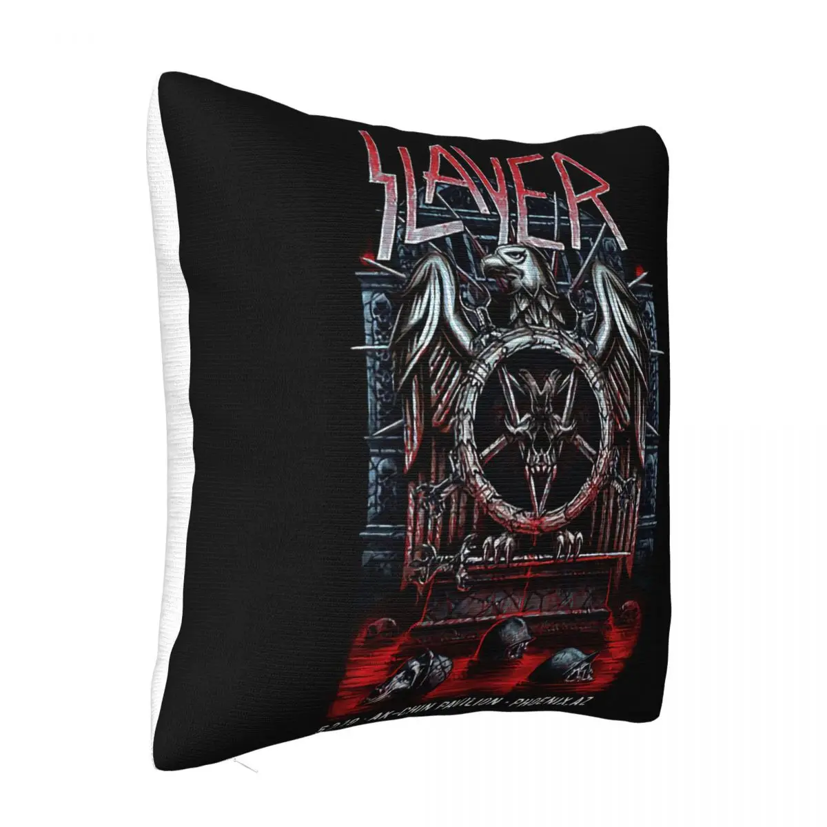 Slayer New Black Tour 5 2 2019 Ak Chin Pavilion Phoenix Az Cotton Stylish Male Customiz Pillow Case