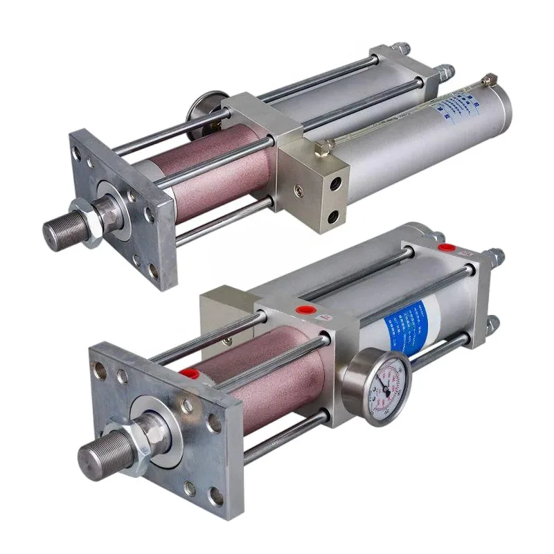 

MPT Pneumatic Hydraulic Booster Cylinder 1T to 10T Bore Size 63-100mm Double Action Gas-Liquid Pressurized Standard Cylinder