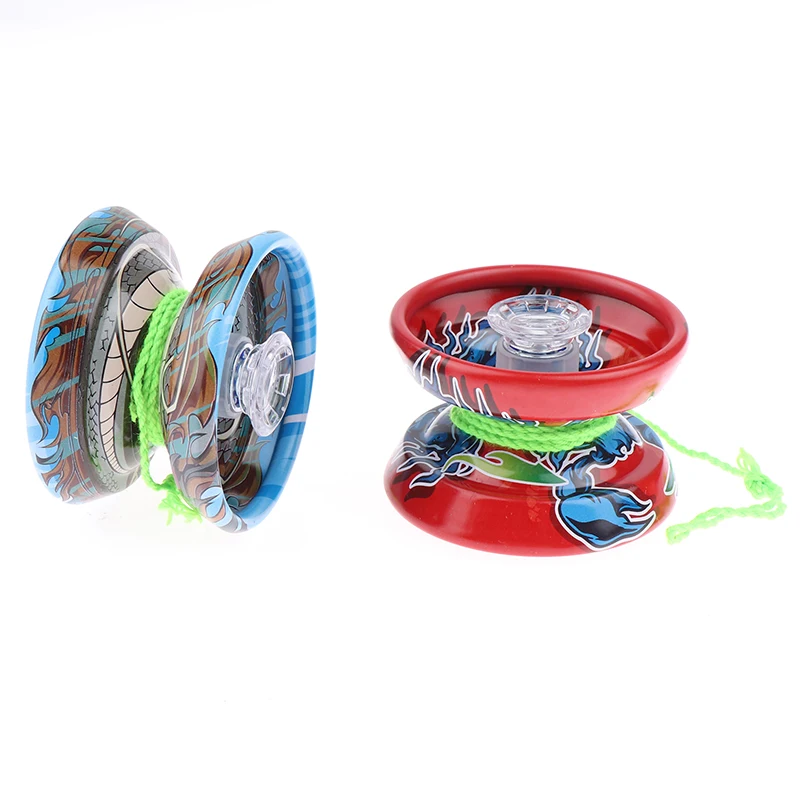 Innovative Diabolo Outdoors Juggle Toys For Children Gifts Cartoon Cool Entry-level Alloy Professional YoYo Ball Magic Toys