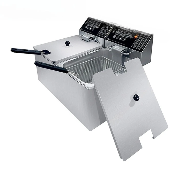 Fuqi 8L Table Top Commercial Electric Deep Fryer Industrial Machine Body for Restaurant & Home Use Chicken Potato Chips Fryer
