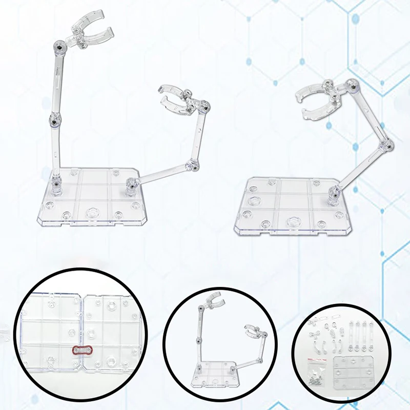 Hand-Made HG Model Robot Bracket Model Toy Holder Flexible Stand Display Show Figure Action Support