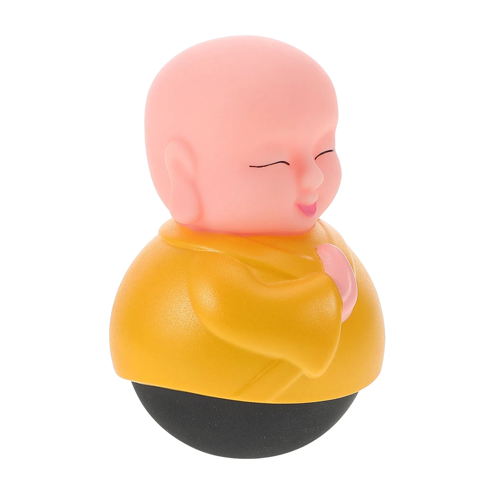 

Mini Tumbler Cute Small PVC Monk Wobbling Decoration Desk Ornament Birthday Party Favor Bulk Set for Boys Girls