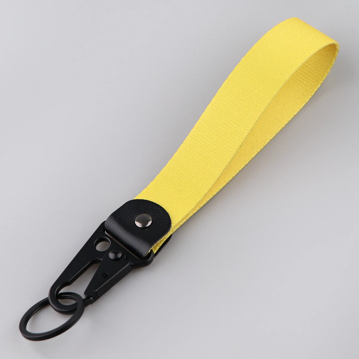 Pure Color Short Rope Wrist Strap Colorful Lanyard for Keys USB Badge Holder Keychain Tags Key Ring Motorcycle Accessories