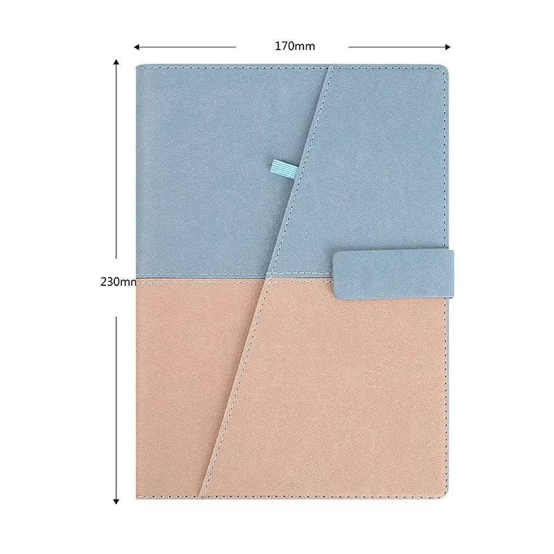 A5 Notebook Diary Journal with Binder Notepad 6 Rings Agenda Planner School Office Stationery Note Book Sketchbook Notepad