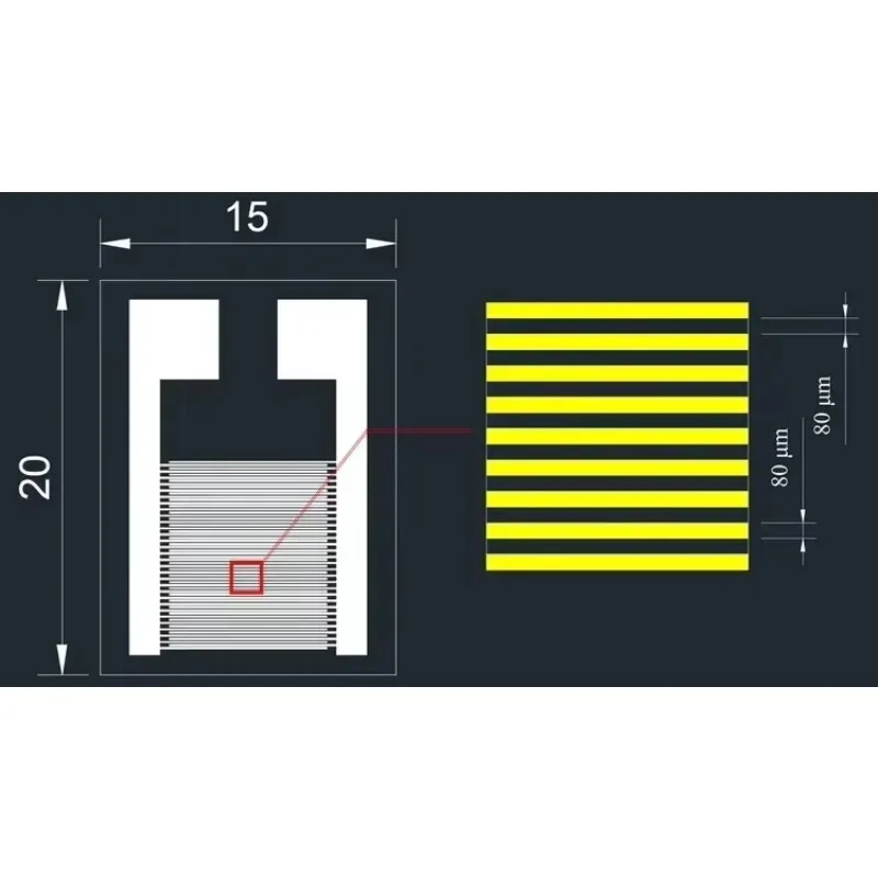 Highly Conductive 80um Fully Transparent ITO Glass for Instrument Parts & Accessories