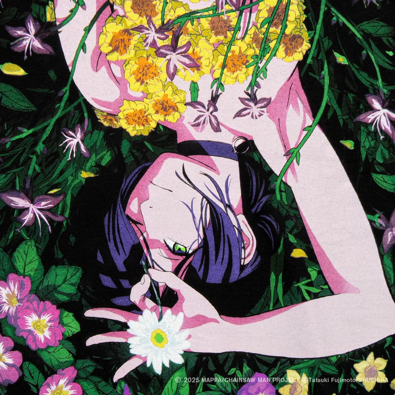 Reze الجرافيك تي شيرت أنيمي بالمنشار رجل طباعة المتضخم النساء الرجال القطن الشارع الشهير قصيرة الأكمام تي شيرت Harajuku القوطي تي شيرت تيز #2