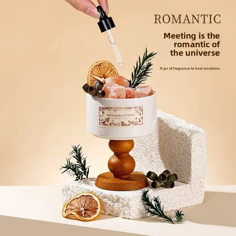 Diffuser stone household bedroom lasting fire-free fragrance ornament for girls' girlfriends' birthday gifts