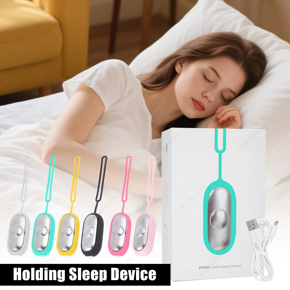 

Fast Sleep Aid Holding Sleep Device Anxiety Pressure Relief Micro-Current Instrument Home Handheld Relaxation Sleeping Device