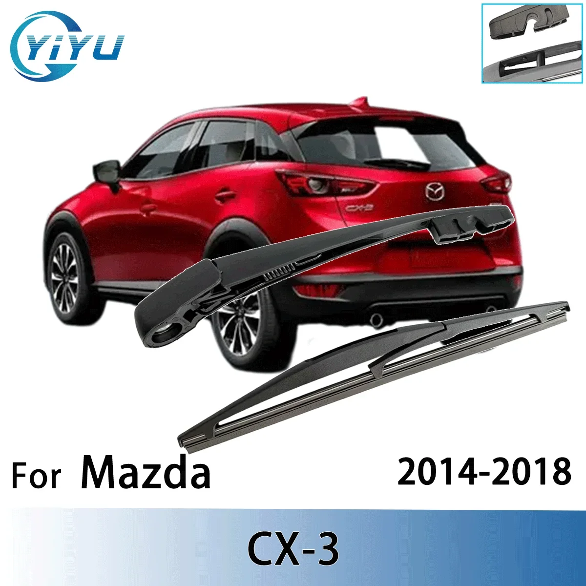 1/2PCS Rear Windscr…