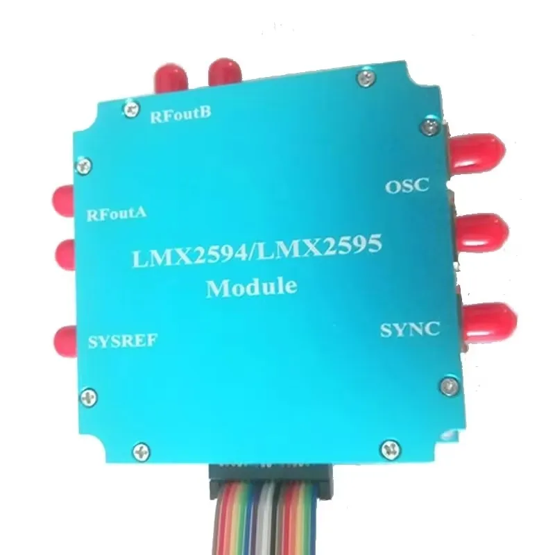 LMX2594 LMX2595 Frequency Synthesizer Board PLL Phase Locked Loop 10M-20GHz High Frequency Microwave Signal Source