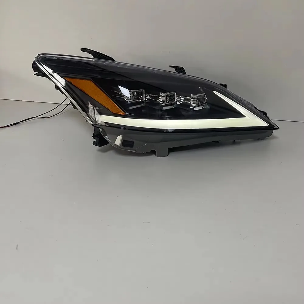 

A Pair Car Headlights for Lexus ES350 2010-2013 81145-33750 81185-33750 Daytime Runnin g Modified LED 3 LensLights Turn Signals