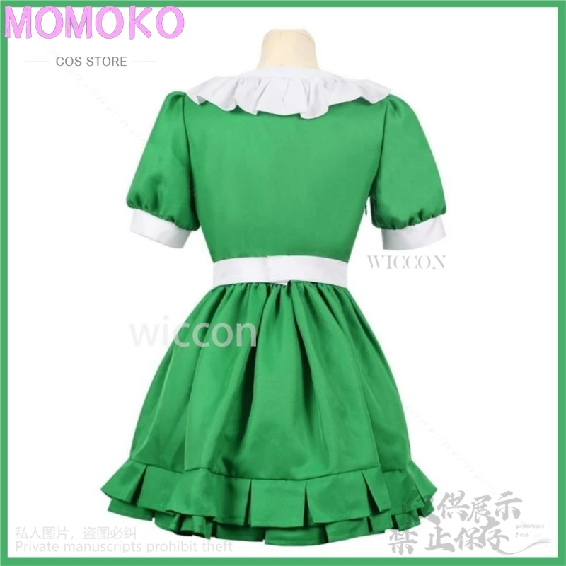 Anime Gushing Over Magical Girls Cosplay Araga Kiwi Costume Customized Wig Maid Dress Lolita Woman Sexy Cute Suit Halloween Cos