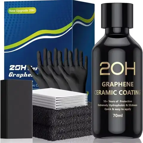 ग्रैफीन सिरेमिक कोटिंग 20H/12H सेल्फ हीलिंग और UV ट्रैक टेक्नोलॉजी के साथ कार डिटेलिंग प्रोफेशनल्स 10+ वर्षों की सुरक्षा 8 best sales ग्राफीन कोटिंग - №1