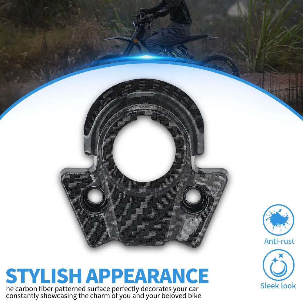 Central Control Decorative Cover Motorcycle Accessories Carbon Fiber Pattern Protect For Talaria Sting MX3 MX4 MX5 Electric Bike