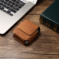 Leather Belt Clip Case Men Waist Bag For Motorola Moto Razr 60 50 40 Ultra 2025,Vivo X Tecno Phantom Magic V Flip Holster Pouch