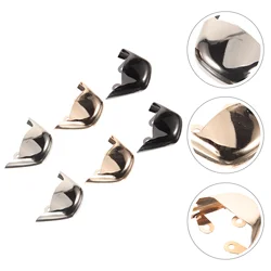 3 Pairs High Heels Shoe Tip Protectors Metal Covers For Toe Decorations Footwear Accessories Resistance
