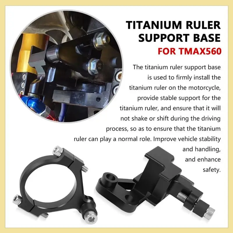 

High Quality Motorcycle Damper Bracket Stabilizer Support Bracket Damper Bracket For Yamaha TMAX 560 Motorcycle Accessories