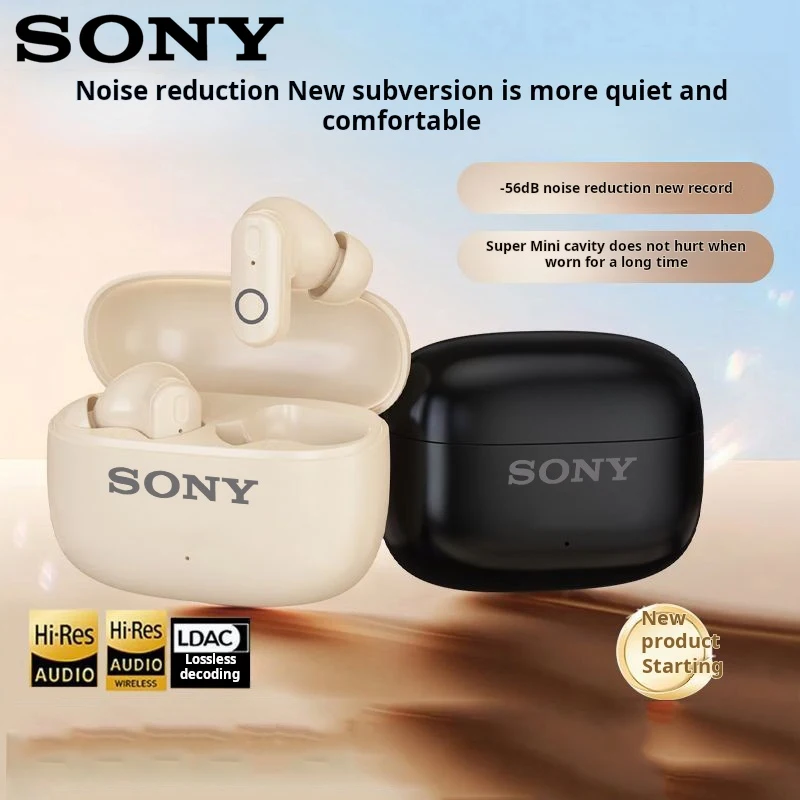 Оригинальная Bluetooth-гарнитура SONY, беспроводные наушники-вкладыши, Hi-Fi стерео наушники, беспроводные спортивные наушники с микрофоном, HD-вызов