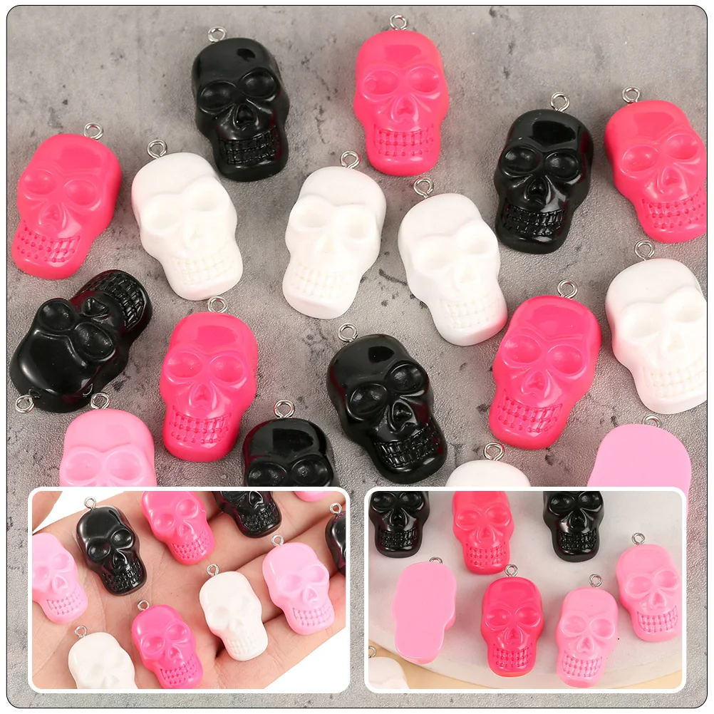 

Halloween Beads Bracelet Charms for Jewellery Making Bracelets Earrings Jewelry Necklace Pendants Resin