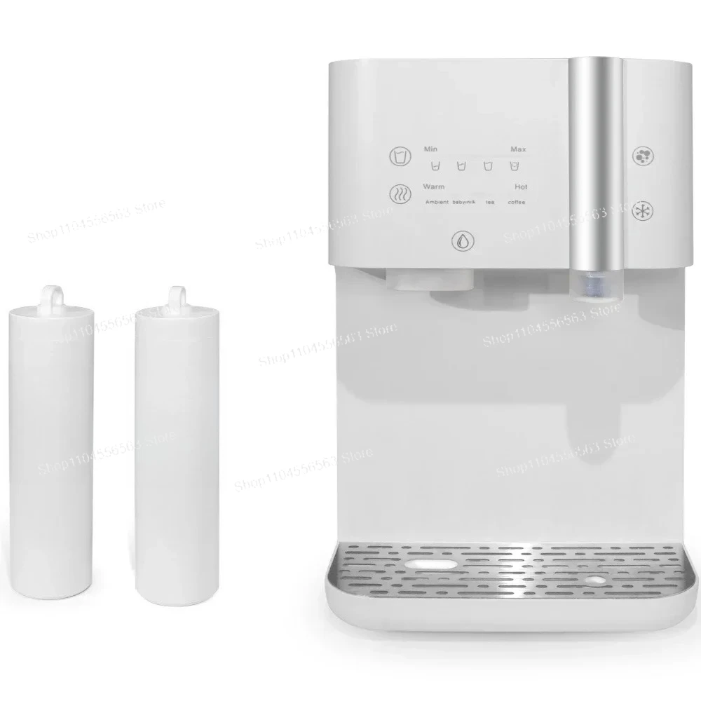 Counter Top Water Filter for Tap Water 4-Stage Reverse Osmosis Hot Cold Sparkling Drinking Water Purifier