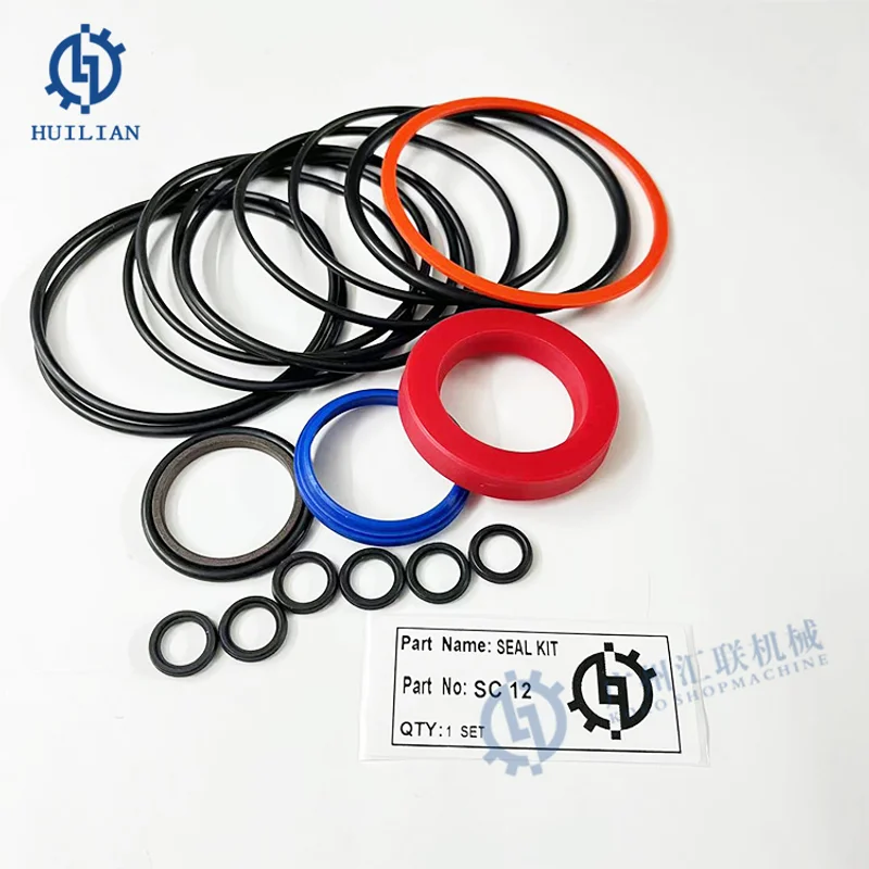 

Seal Kits Excavator Hydraulic Breaker Hammer Oil Repaired Kit for SC12 SC22 86633047 SC28 86633070 SC42 86675840
