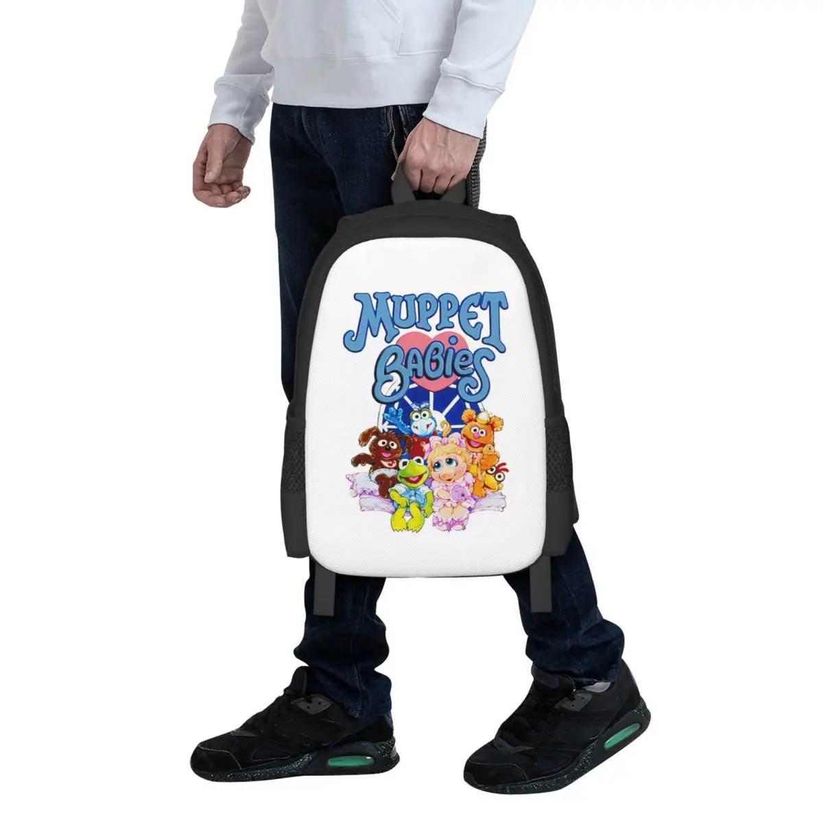 

Рюкзак Muppet Babies для студентов, школьный рюкзак, походный рюкзак для путешествий, модный рюкзак для мужчин и женщин, сумка через плечо
