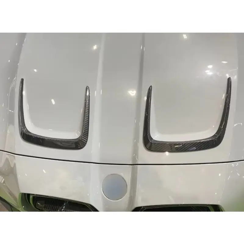 

Engine hood suitable for BMW new M3 M4 G80 G82 modified MP/VS type dry carbon fiber fan blade decoration automotive parts