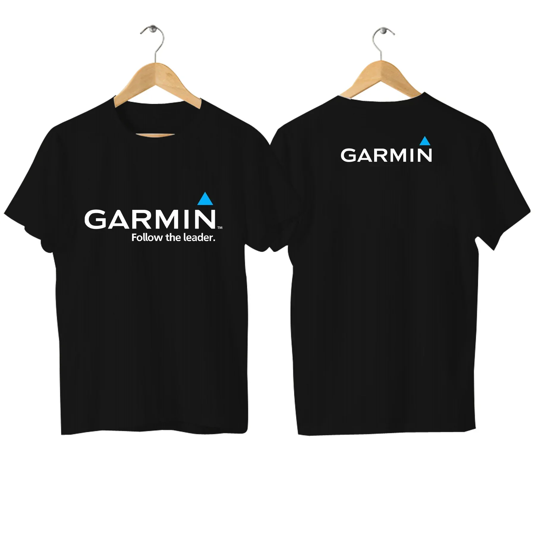 2024 Men T Shirt Casual Garmin Follow The Leader Running T-shirt Graphic Oversized Sports Tops Comfortable Streetwear S-3XL