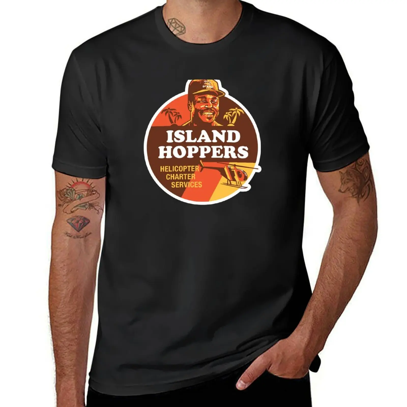 Island Hoppers with TC T-Shirt Aesthetic clothing for a boy t shirts for men cotton